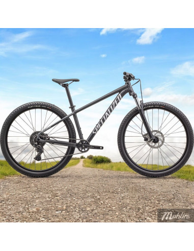 Specialized RockHopper Sport 29 (L) Satin Black Liquid Metal / White