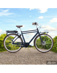 Monark E-Karl 7 vxl 55 cm Matt blå 2