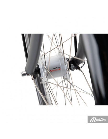 Crescent Tove Citycykel 7-vxl 47 cm Svart Matt