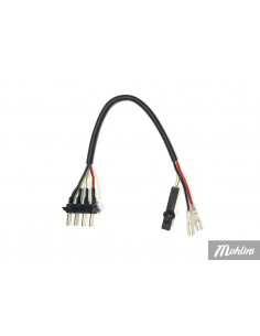 Batterypart B1 frame pins 4-pin +/- Round plug 2016