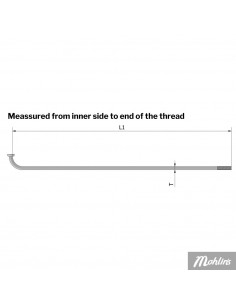 Ekersats Made by NTS Leleu 80mm nav/15″ (145mm) 2