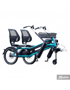 Van Raam FunTrain duo bicycle trailer