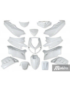 Kåpkit Made by StylePro Peugeot Speedfight 2 Vitmetallic