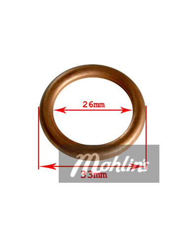 Avgaspackning Sachs 2/3V 26 mm