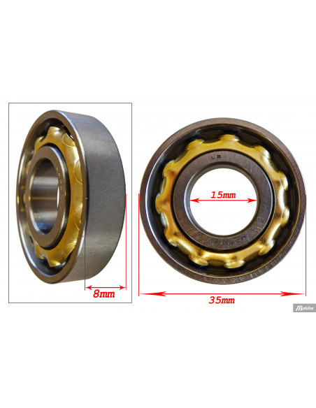 Lager 15X35X8 E15 NSK