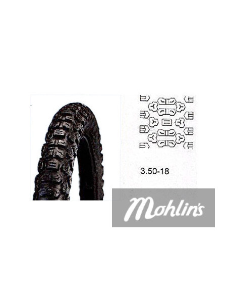 Mopeddäck 3.50x18 Enduro