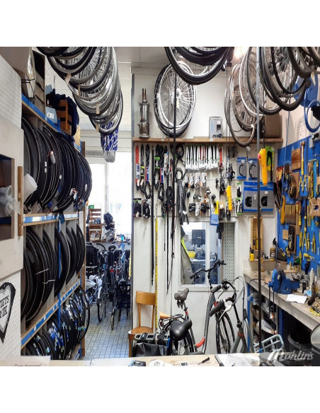 Cykelservice liten, Cykel med fotbroms