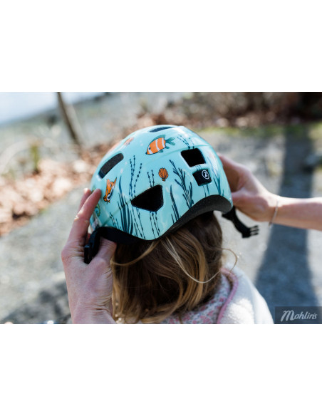 Cykelhjälm Lazer Pnut 46-50cm Sealife