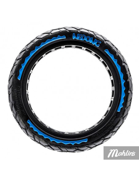 Elsparkcykeldäck punkteringsfritt 8.5x2 Blue