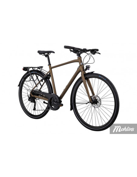 Crescent Kebne Cityhybrid 18vxl 53cm Brun 28tum