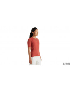 Cykeltröja Specialized ADV JERSEY Kortärmad Dam M Terracotta