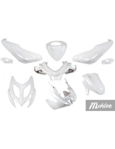 StylePro Kåpset Aerox 9 delar Pearl White