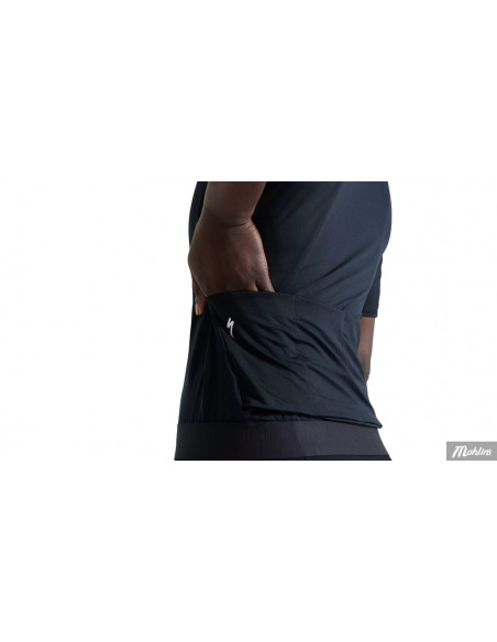 Cykeltröja Specialized Road Jersey Kortärmad Dam XS Svart