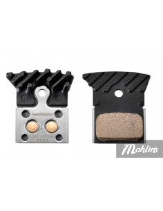 Skivbromsbelägg L04C Metall 1 par