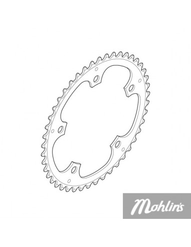 Kedjedrev för FC-S501 Alfine 45T svart