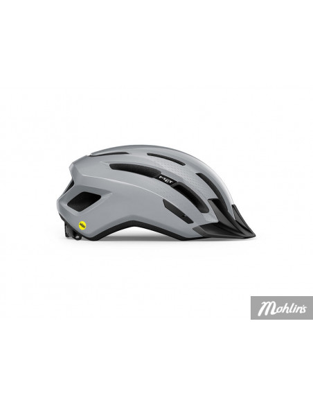 Cykelhjälm MET Downtown MIPS Gray/Glossy S/M 52-58 cm