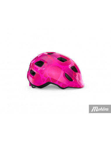 Cykelhjälm MET Helmet Hooray Pink Hearts/Glossy...