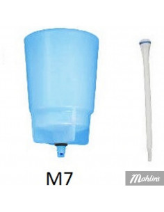 Luftningskopp 7 mm med stopper för hydr.skivbroms