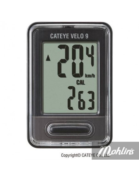 Cykeldator CatEye Velo9 Svart