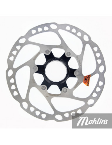 Bromsskiva SM-RT64 160mm CL m/ extlåsring