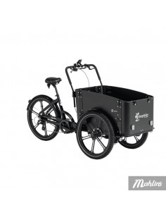 AAA - Black Week!!! Lådcykel Cargobike Delight Elcykel 2