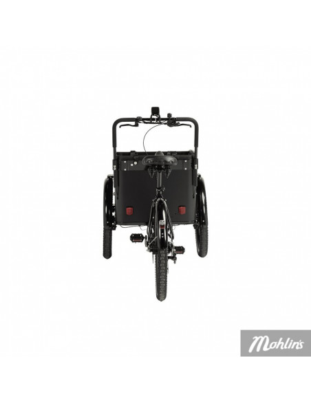 AAA - Black Week!!! Lådcykel Cargobike Delight Elcykel