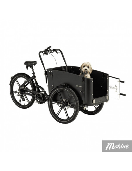 AAA - BLACK WEEK!!! Lådcykel Cargobike Delight Dog Elcykel