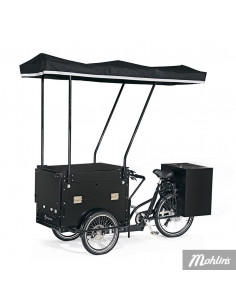 Lådcykel Cargobike Café Elcykel