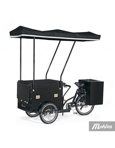 Lådcykel Cargobike Café Elcykel