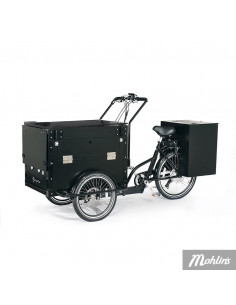 Lådcykel Cargobike Café Elcykel 2