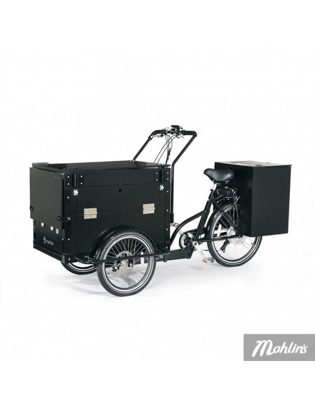 Lådcykel Cargobike Café Elcykel