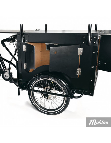 Lådcykel Cargobike Café Elcykel