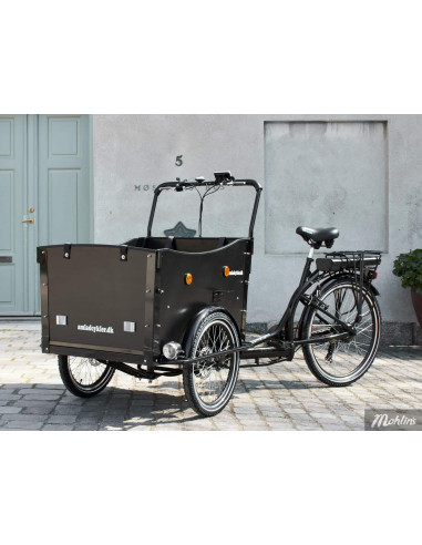 Lådcykel Premium Elcykel 80% monterad