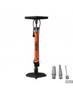 Cykelpump Typhoon med mätare Golvpump