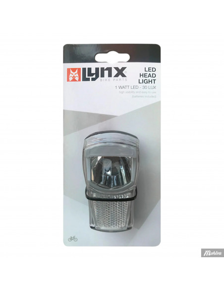 Framlampa City 30 lux ink batteri
