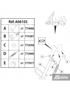 Sidostöd Peugeot Speedfight 3/4 2