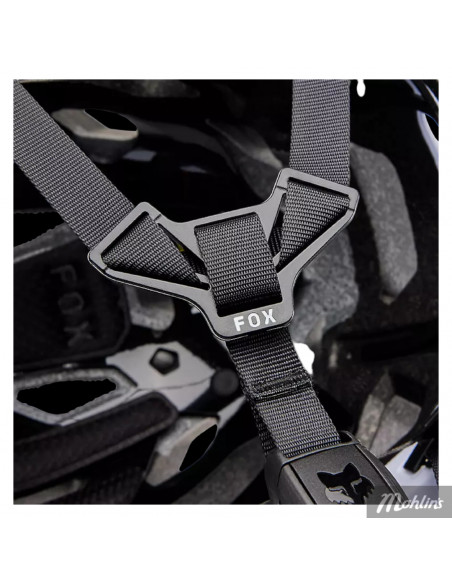 Cykelhjälm Fox Racing Crossframe Pro Solids Vit M