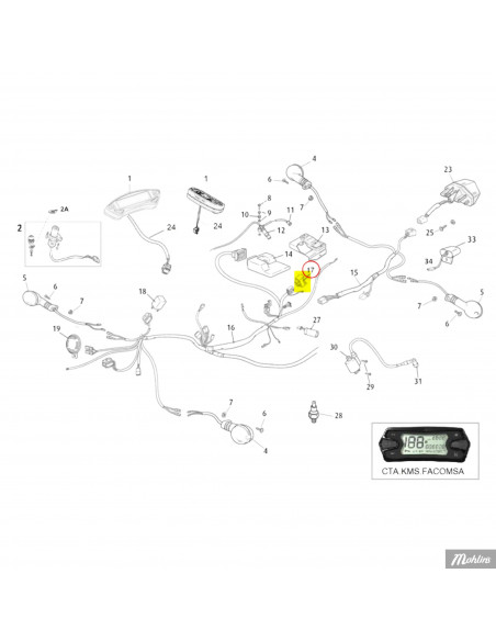 Regulator Rieju Mrt/Drac E4/5 V1/V2