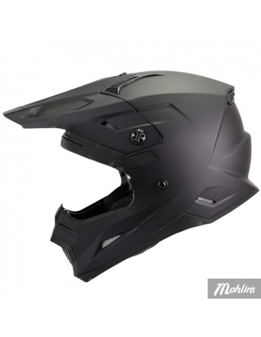 Crosshjälm NoEnd Pure Black M 57-58 cm