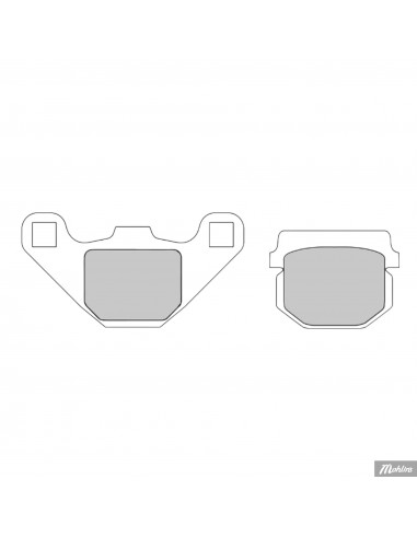 Bromsbelägg FDB313, Adly, Aprilia, Beta