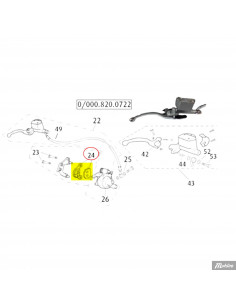 Bromsbelägg Rieju Original Fram och bak 2