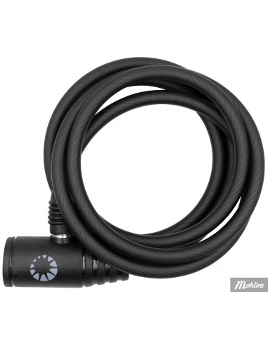 Cykellås Bike Attitude Mattsvart 8x1500 mm