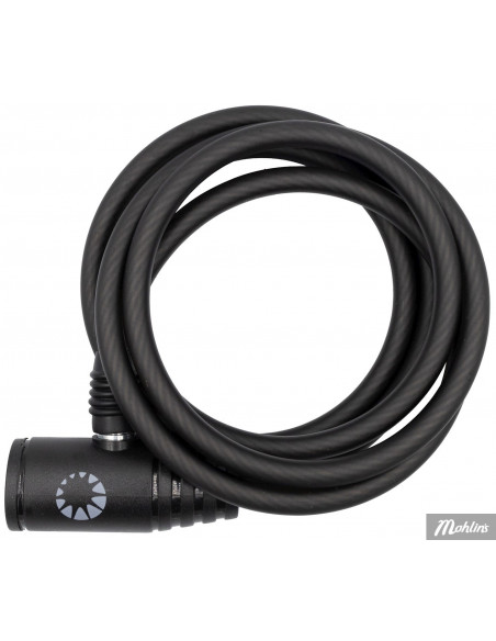 Cykellås Bike Attitude Mattsvart 8x1500 mm