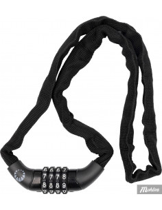 Cykellås Bike Attitude Mattsvart 3,5x900mm m/Kod