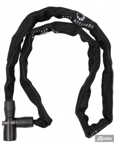 Cykellås Bike Attitude Mattsvart 3,5x900mm...