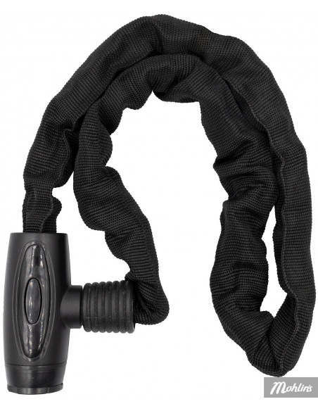 Cykellås Bike Attitude Mattsvart 6x900mm m/Nyckel