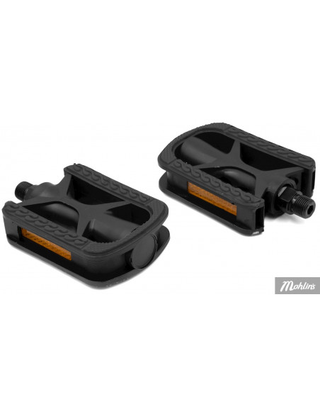 Cykelpedaler Bike Attitude Cruiser 9/16 NV88 plast Svart