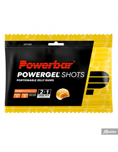PowerBar PowerGel Shots Orange vingummi