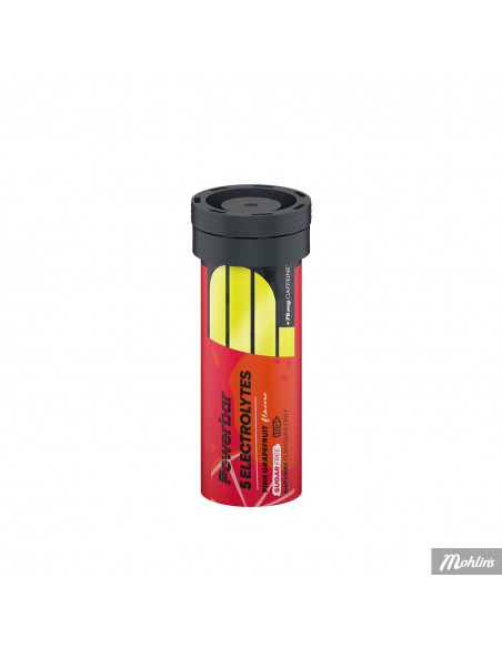 PowerBar Tabs Pink grapefruit 75mg koffein 10st/rör 42gr