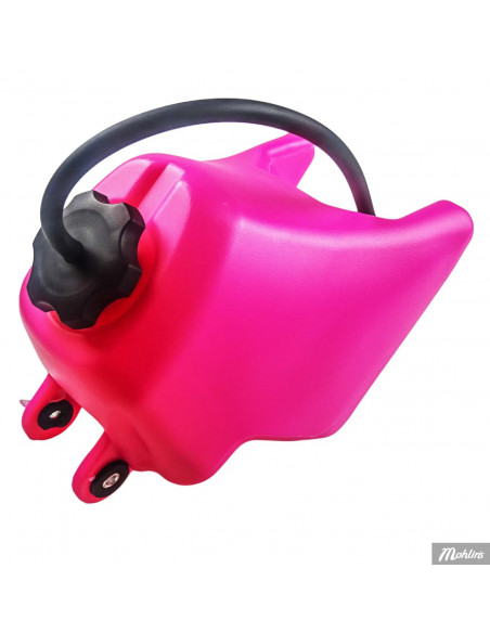 Kåpsats Yamaha PW50 komplett med rosa tank och svart dyna